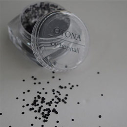 Bonnail　OTONA pois (オトナ ポワ)1mm Chat noir (シャノワール)