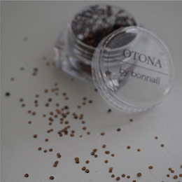 Bonnail　OTONA pois (オトナ ポワ)1mm chocolat (ショコラ)