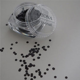 Bonnail　OTONA pois (オトナ ポワ)2mm Chat noir (シャノワール)