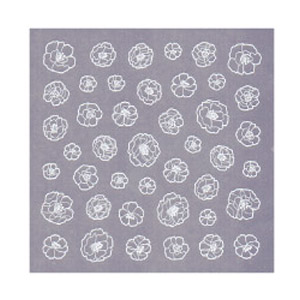 SHAREYDVA　ネイルシール モードフラワー ホワイト