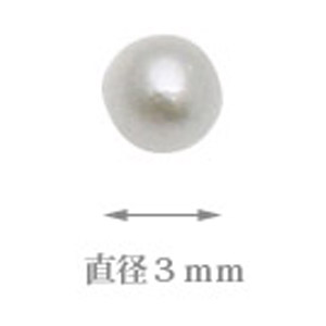 Bonnail　×ManiCloset オーブパール ハニーデュー 3mm / 20P