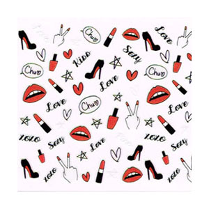 Amaily　ネイルシール No.3- 1 Sexyアート