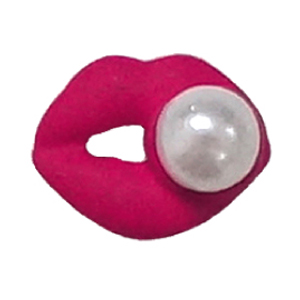 Bonnail　ジュエリー J5404 リップパール ピンク 2P