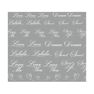 Amaily　ネイルシール No.2- 9 Lalala (白)