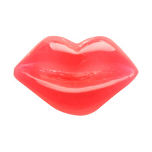 Putiel　ネイルパーツ リップ レッド 3P