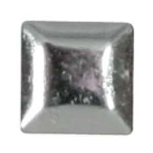 SHAREYDVA　スタッズ メタルスクエア シルバー 3mm/50P