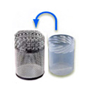 SILVER MIRROR SALONWARE　ステリライザージャー 柄無 S