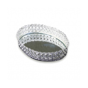 SILVER MIRROR SALONWARE　フラットダエントレイ ミニ