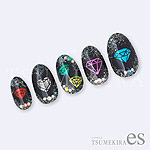 TSUMEKIRA　【es】塩見隼人プロデュース Shiny Stone オーロラ(ジェル専用)