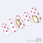 TSUMEKIRA　【es】MEGU NAIL プロデュース MEGUハート PINK