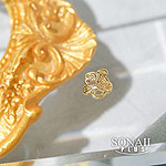 SONAIL　×effrontee ニュアンスアート・アラベスク プチ ゴールド FY002122