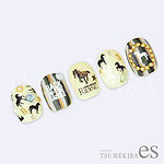 TSUMEKIRA　【es】馬ネイルシール