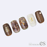 TSUMEKIRA　【es】effrontee kyoko プロデュース Logos a la carte ゴールド（ジェル専用）