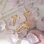 SONAIL　ゆるリボンパーツ ゴールド FY002242