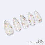 TSUMEKIRA　【es】小花　ピンク