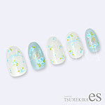 TSUMEKIRA　【es】小花　ブルー