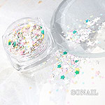 SONAIL　スターMIXホログラム ミルキーシュガー FY002303