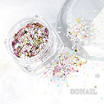 SONAIL　スターMIXホログラム メタルホットピンク FY002302