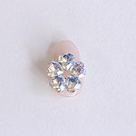 SHAREYDVA　ブラッシュ ブロッサム クリスタルブルー 2P