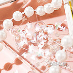 SONAIL　ホログラムURARAちょうちょ シェルピンク FY002316