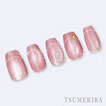 TSUMEKIRA　フレンチライン ホワイト