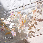 SONAIL　シャイニーテディ・シェルMIX ピンク FY002321