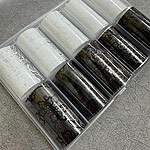 ネルパラ　転写シート レース ブラック＆ホワイト