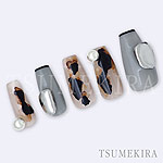 TSUMEKIRA　MEGU NAIL プロデュース MEGUニュアンスインク BROWN