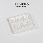 ANNPRO モールド ビジュー スクエア/レクタングル