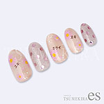 TSUMEKIRA　【es】花占いマーガレット ピンク