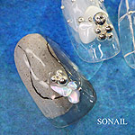 SONAIL　マリン シェル ミックスサイズ ネイルパーツ FY000248