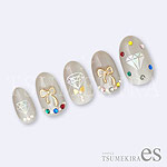 TSUMEKIRA　【es】塩見隼人プロデュース Shiny Stone オーロラ(ジェル専用)