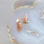 SONAIL　×effrontee ニュアンスアート・ミニョン ゴールド FY002124