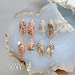 SONAIL　×effrontee ニュアンスアート・ミニョン プチ ゴールド FY002126