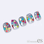 TSUMEKIRA　【es】カラーハート GOLD（ゴールド）（ジェル専用）