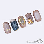 TSUMEKIRA　【es】effrontee kyoko プロデュース Logos a la carte ゴールド（ジェル専用）