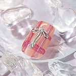 SONAIL　ゆるリボンパーツ シルバー FY002243