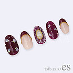 TSUMEKIRA　【es】小花　ホワイト