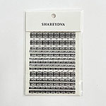 SHAREYDVA　レースシール ブラック