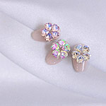 SHAREYDVA　ブラッシュ ブロッサム クリスタルブルー 2P