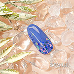 SONAIL　ホログラムURARAスター シェルピンク FY002314