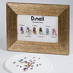 D.nail　デコレーションストーン DC-64 エッジカット オーロラ