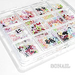 SONAIL　シャーベットカラーリボンアソート FY002328