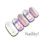Naility!　▽ステップレスジェル 146 グレイッシュラベンダー 7g