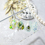 SONAIL　PLUS Lapisraviセレクト 極薄ホログリッター【jewel】 ペリドット FY002128