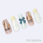 TSUMEKIRA　effrontee kyokoプロデュース ジャルダン シャンパンピンク(ジェル専用)