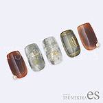 TSUMEKIRA　【es】effrontee kyoko プロデュース Logos a la carte ゴールド（ジェル専用）