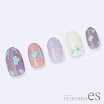 TSUMEKIRA　【es】小花　ブルー