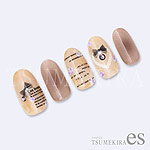 TSUMEKIRA　【es】小花　ラベンダー