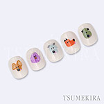 TSUMEKIRA　luxury nailプロデュース funny dog by luxury nail
